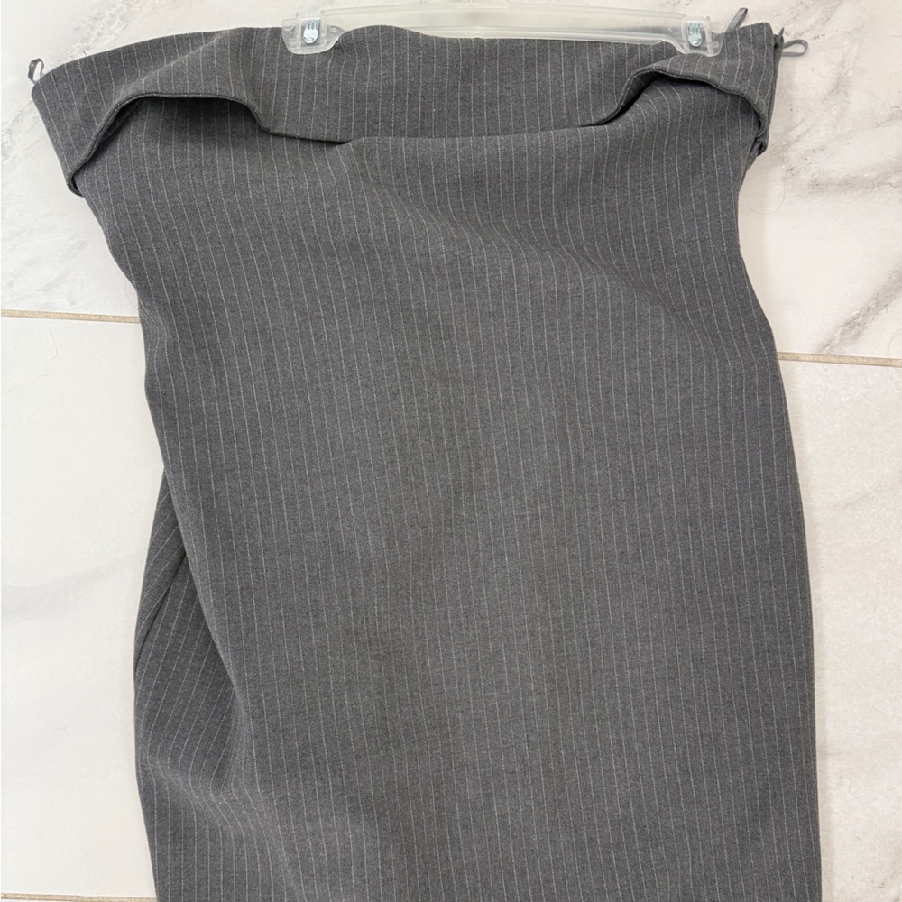 Zara Charcoal Pinstripe Dress - Never Worn XXL